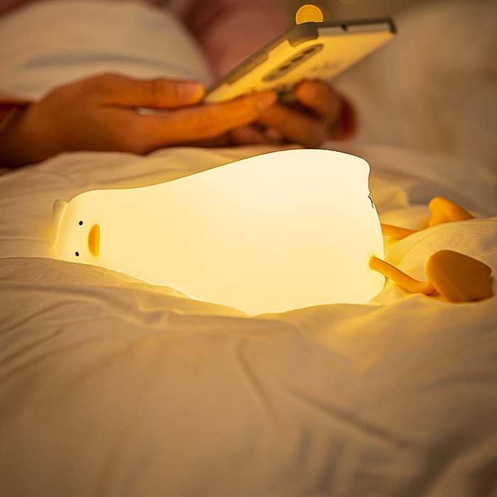 Lying Duck Night Light by Veasoon