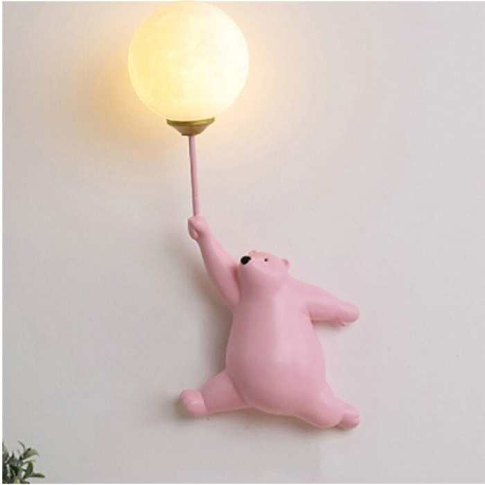 Polar Bear Wall Lamp by Veasoon