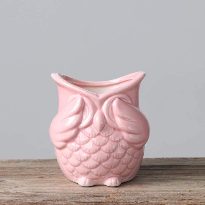Peek-a-Boo Owl Pots by Veasoon