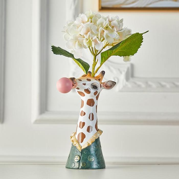 Cute Animals Flower Vase by Veasoon