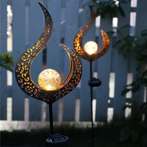 Romantic Solar Crackle Garden Light by Veasoon