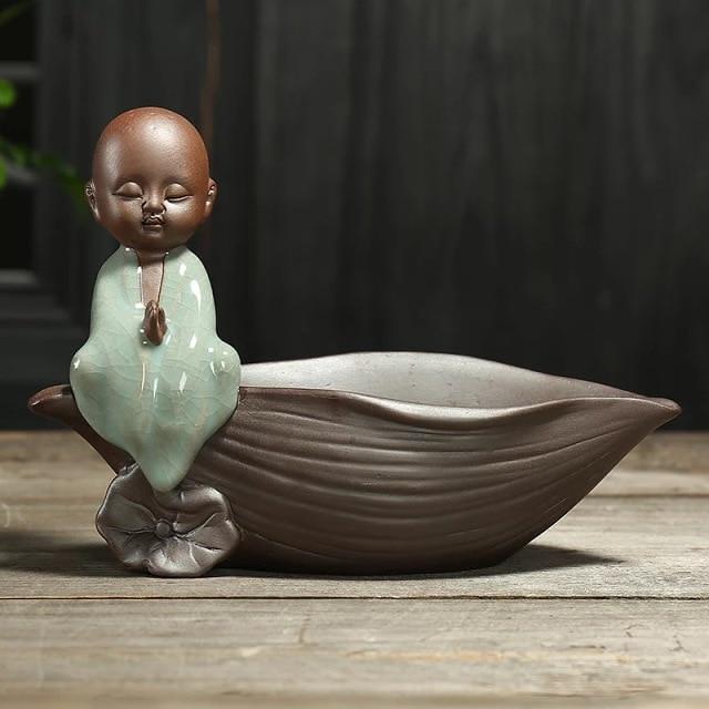 Little Monk Ceramic Flower Pot by Veasoon