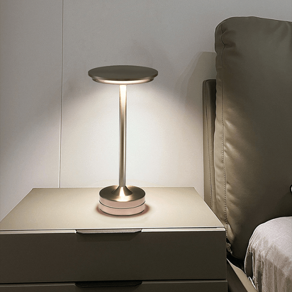 Cordless Metallic LED Table Lamp by Veasoon