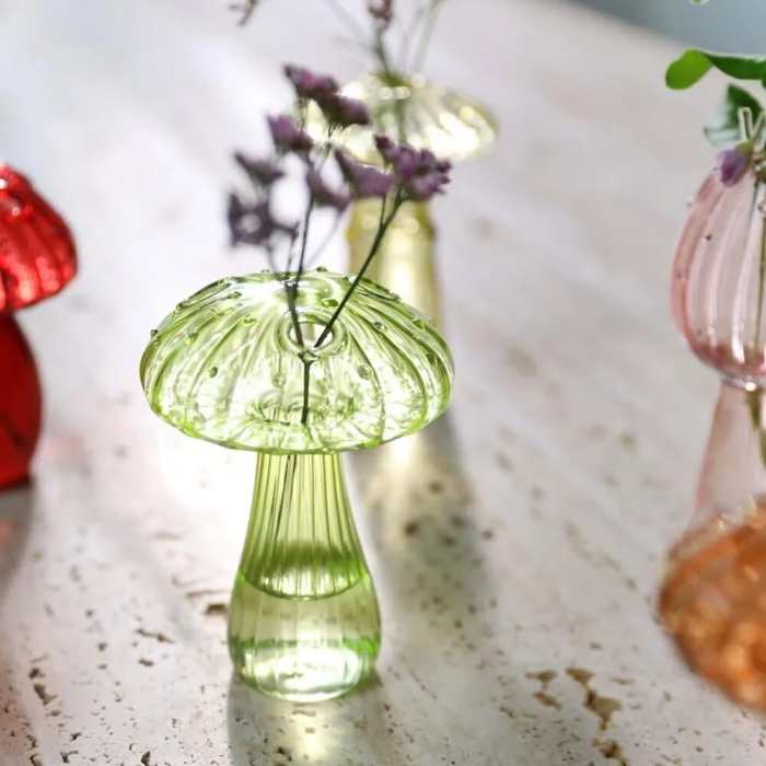 Mushroom Flower Vase by Veasoon