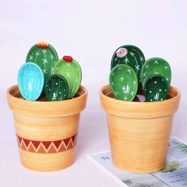 Cactus Measuring Spoon Set by Veasoon