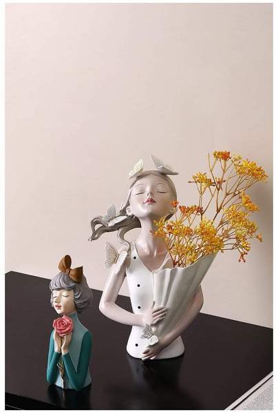 Butterfly Figurine Vase by Veasoon