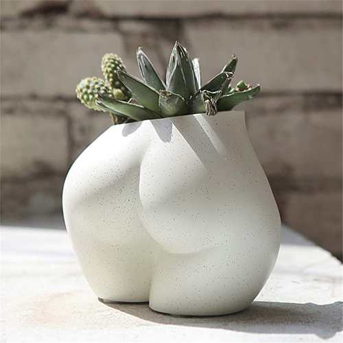 Female Form Plant Vase by Veasoon