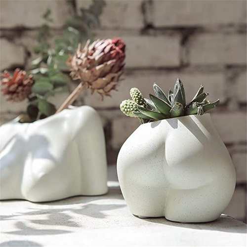 Female Form Plant Vase by Veasoon