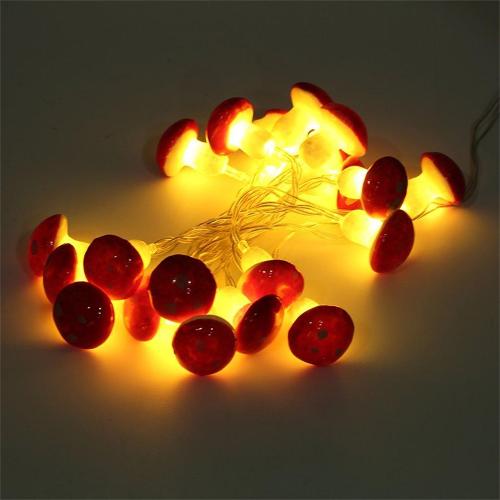 Mushroom Shaped Fairy Lights Decor by Veasoon