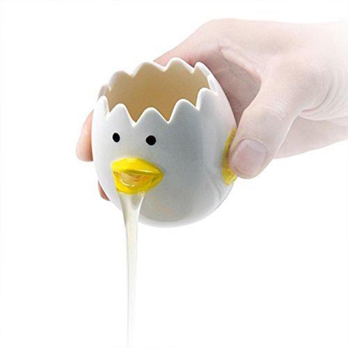 Ceramic Chicken Egg White Separator by Veasoon