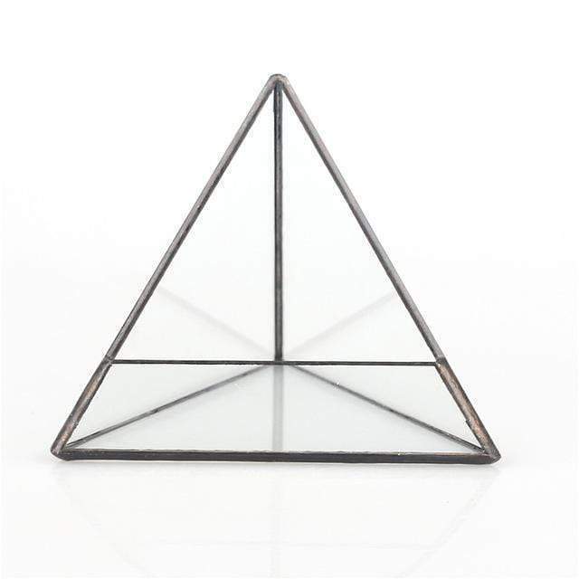 Glass Pyramid Plant Terrarium by Veasoon
