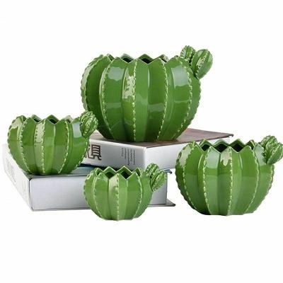 Ceramic Cactus Pots by Veasoon