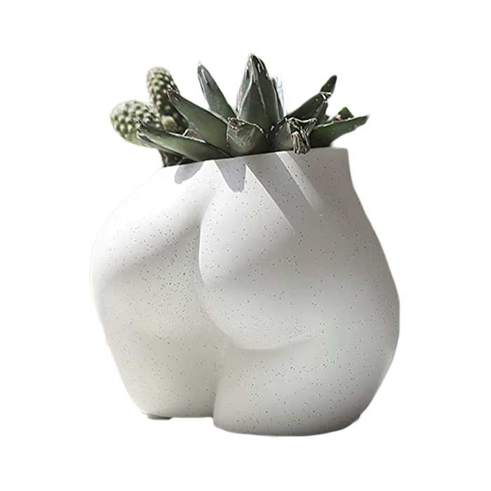 Female Form Plant Vase by Veasoon