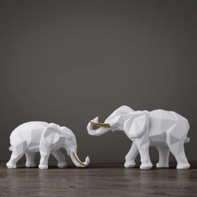 Elephant Figurine by Veasoon