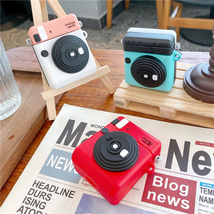 Instant Camera Airpod Case Cover (3 Colours) by Veasoon