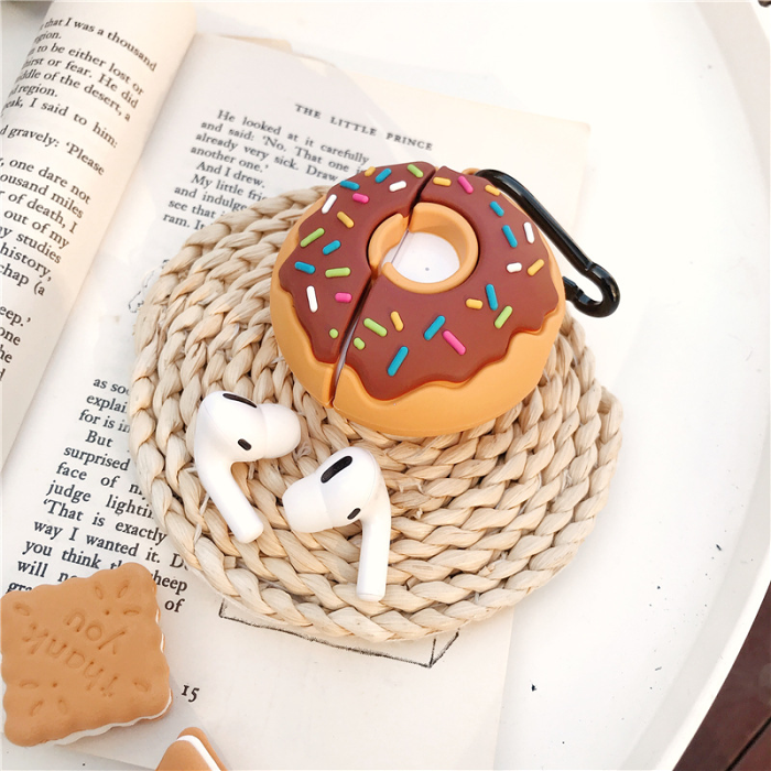 Sprinkled Donuts Airpod Case Cover by Veasoon