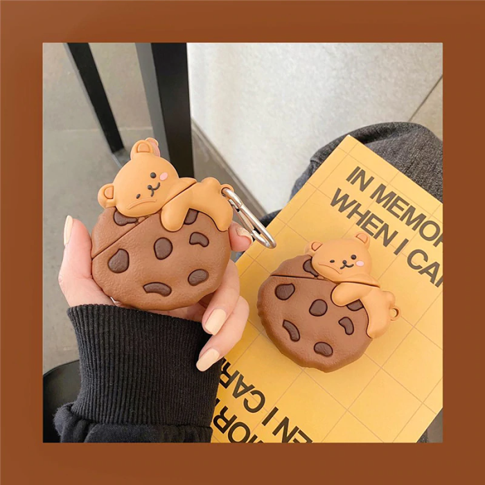 Cookie Bear Airpod Case Cover by Veasoon