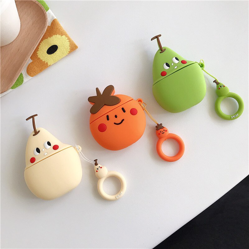 Fruit Character Airpod Case Cover (3 Designs) by Veasoon