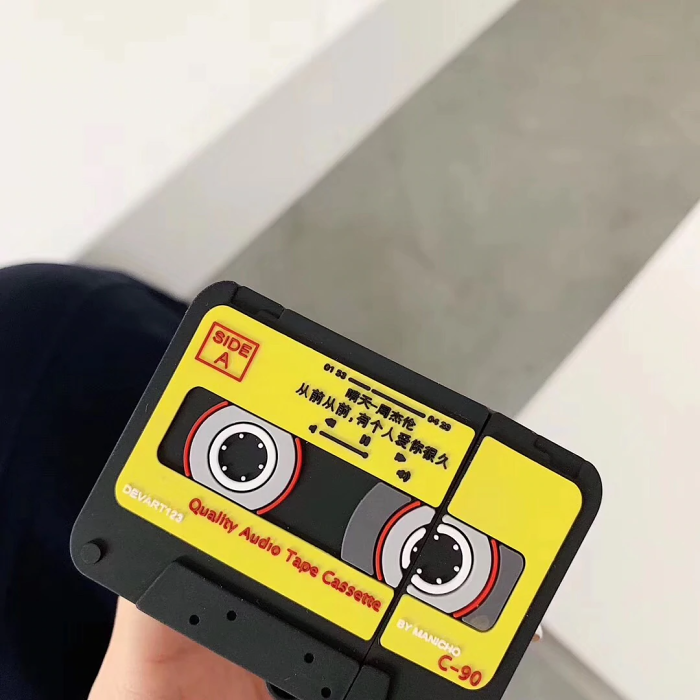 Cassette Tape Airpod Case Cover by Veasoon