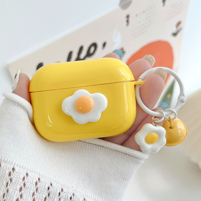 Fried Egg AirPods Case Cover by Veasoon