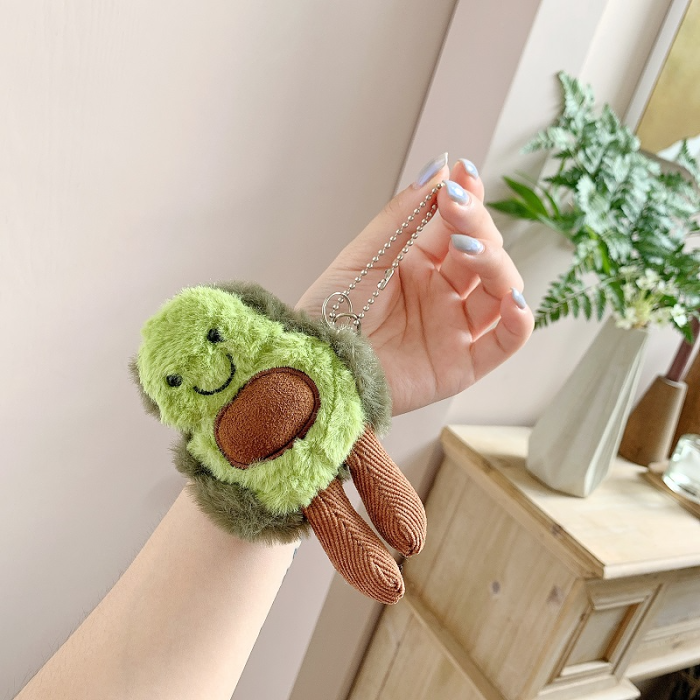 Plush Avocado Airpod Case Cover by Veasoon