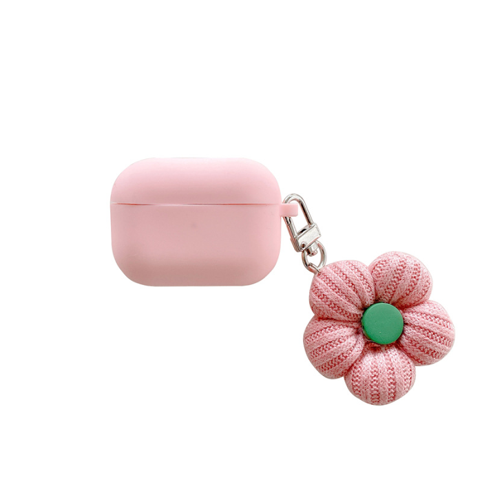 Knitted Daisy Airpod Case Cover (4 Colours) by Veasoon