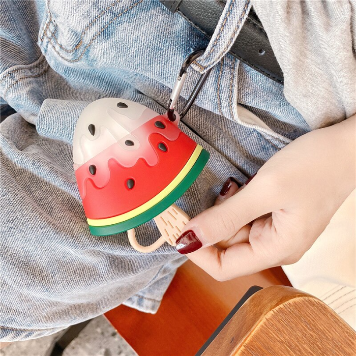 Watermelon Ice Cream Airpod Case Cover by Veasoon
