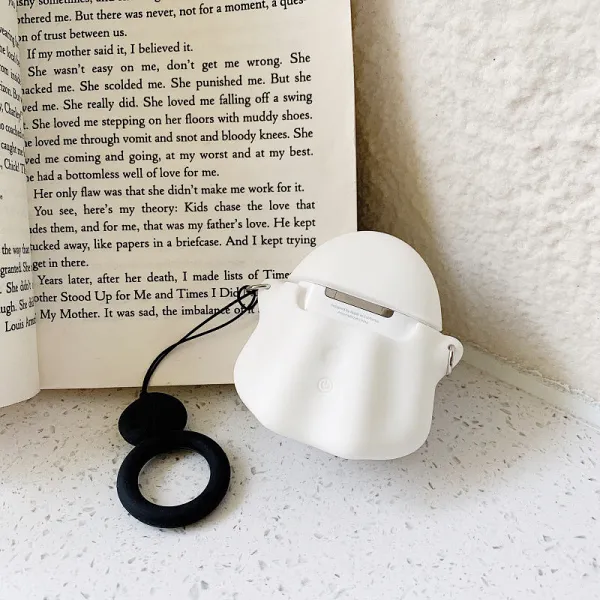 Cute Ghost Airpods Case (1&2) by Veasoon