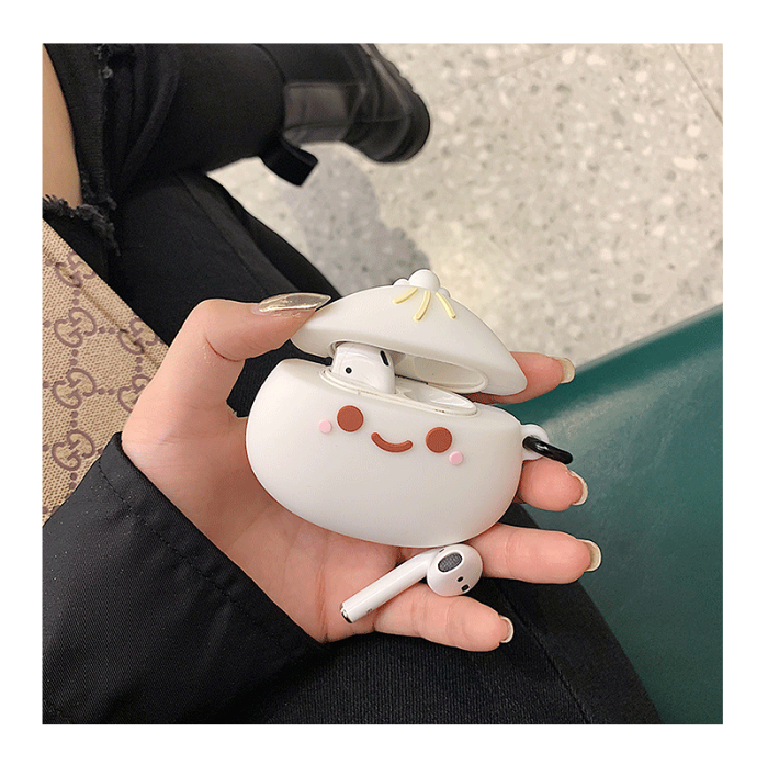 Smiling Dumpling AirPod Case Cover by Veasoon