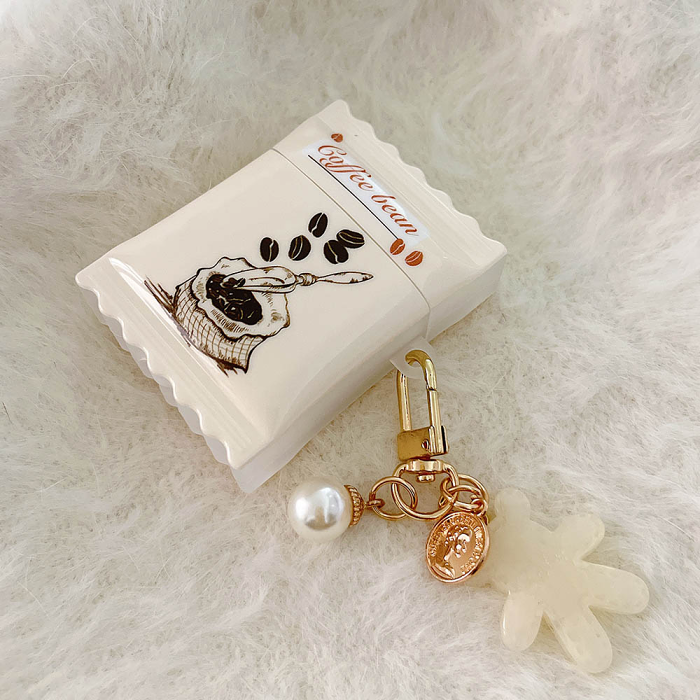 Candy Packet Honey and Coffee AiPods Case Cover (2 Designs) by Veasoon