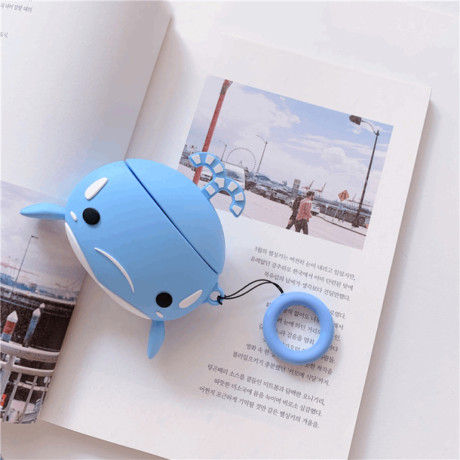 Baby Whale Airpod Case Cover by Veasoon