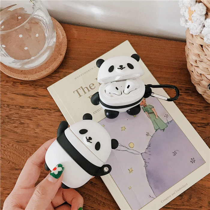 Panda Airpod Case Cover by Veasoon