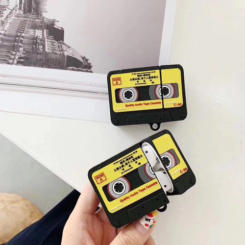 Cassette Tape Airpod Case Cover by Veasoon