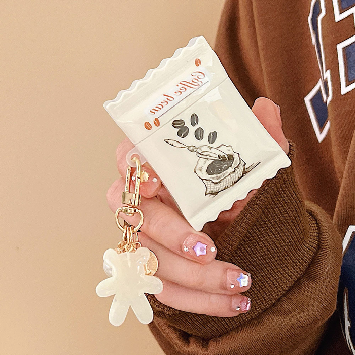 Candy Packet Honey and Coffee AiPods Case Cover (2 Designs) by Veasoon