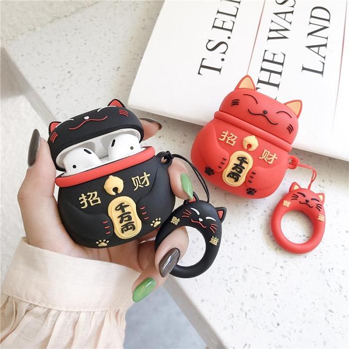 Lucky Cat Airpods Case (1&2&3&Pro) | LIMITED STOCK by Veasoon