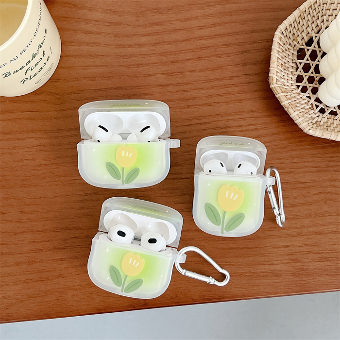 Good Time Tulip Airpod Case Cover by Veasoon