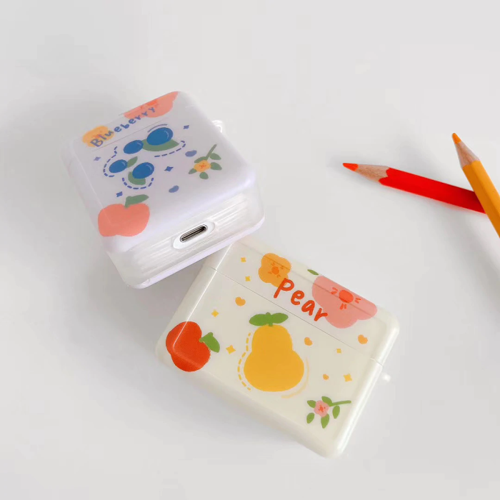 Fruity Airpod Case Cover (2 Designs) by Veasoon