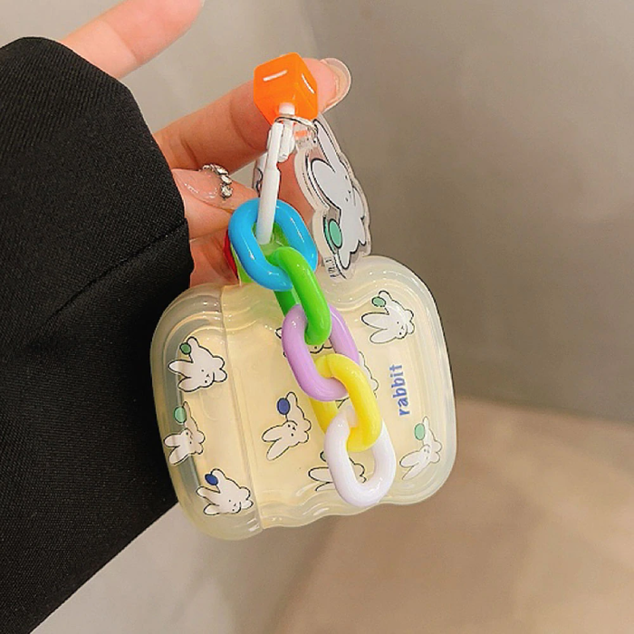 Bunnies AirPods Charger Case Cover by Veasoon