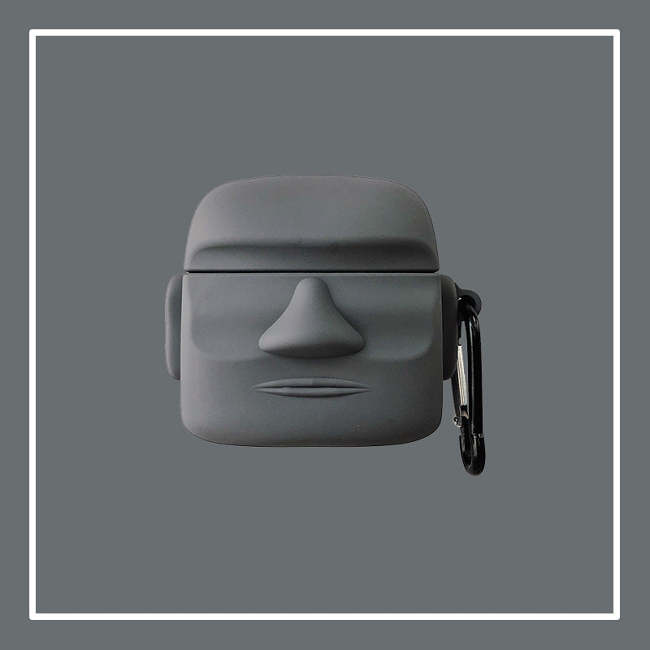 Stone Moai AirPods Case