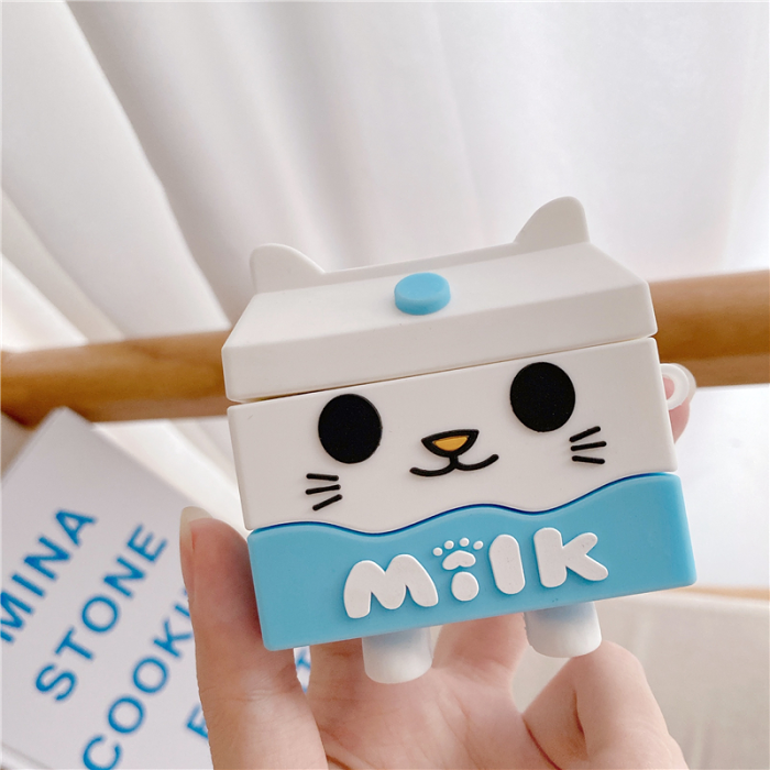 Kitten Milk Airpod Case Cover by Veasoon