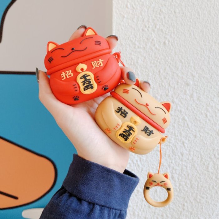 Lucky Cat Airpods Case (1&2&3&Pro) | LIMITED STOCK by Veasoon