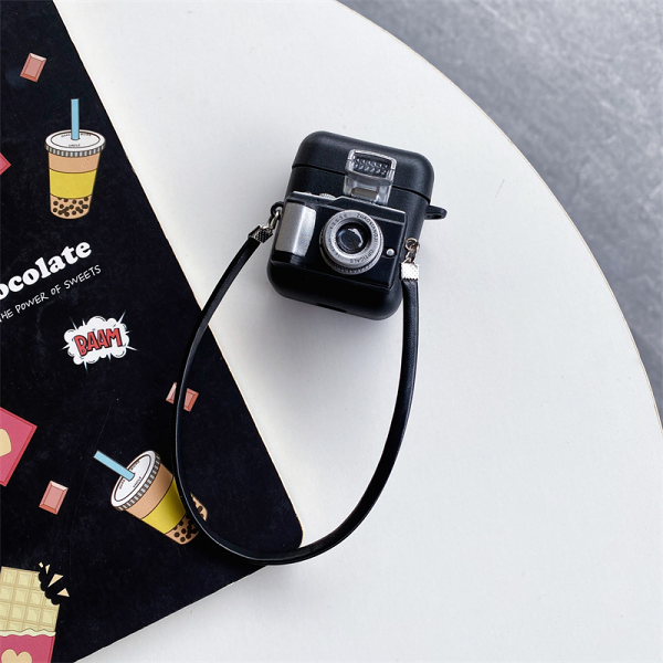Vintage Style Camera Airpod Case Cover by Veasoon