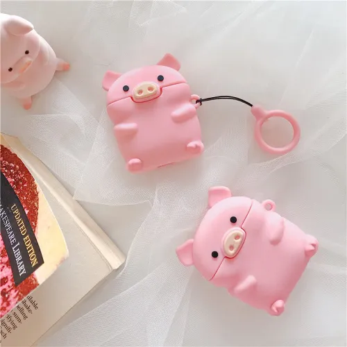 Piglet Airpod Case Cover by Veasoon