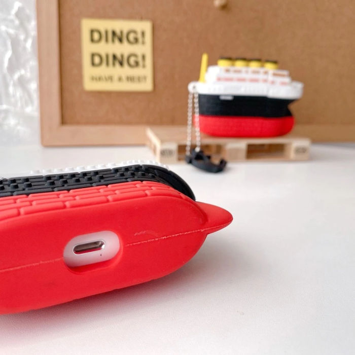 Cruise Ship Airpod Case Cover by Veasoon