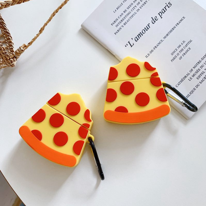 Slice of Pizza Airpod Case Cover by Veasoon