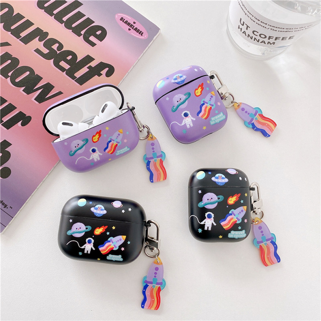 Space Travel Airpod Case Cover (2 Colours) by Veasoon
