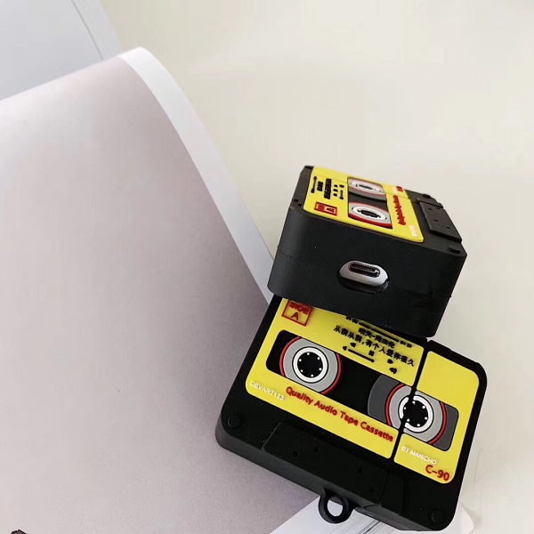 Cassette Tape Airpod Case Cover by Veasoon