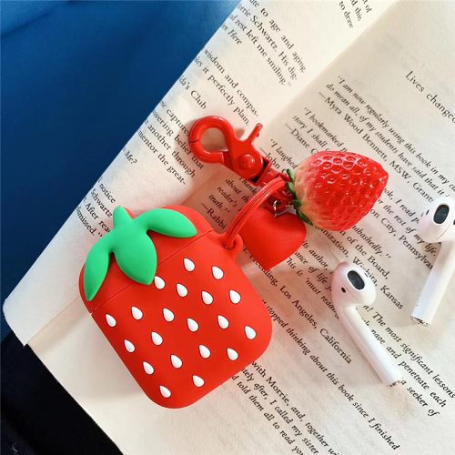 Strawberry AirPods Case Cover by Veasoon