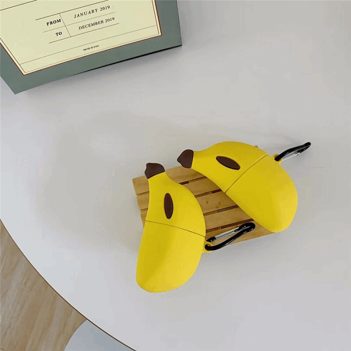 Banana Airpod Case Cover by Veasoon
