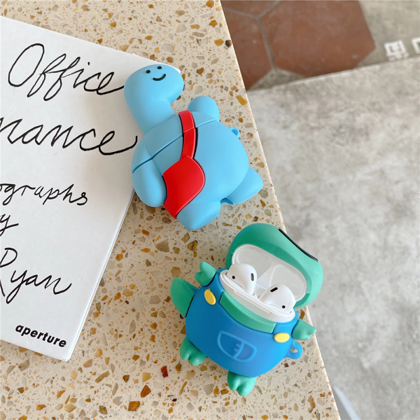 Cutie Dinosaur Airpod Case Cover (2 Designs) by Veasoon